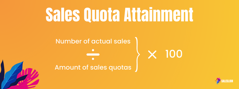 sales quota attainment