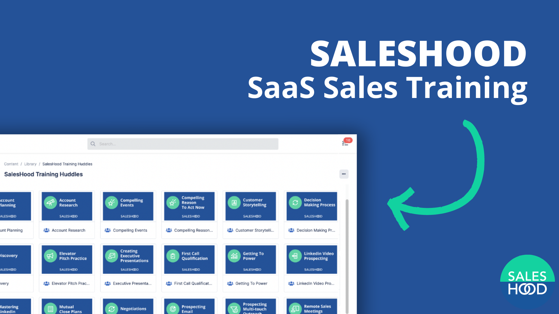 saleshood sales training